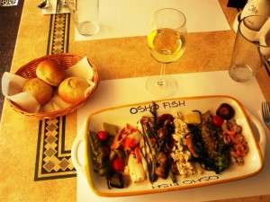 Meniu Osho Fish de 90 de lei