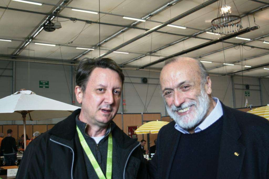 Tiberiu Cazacioc si Carlo Petrini