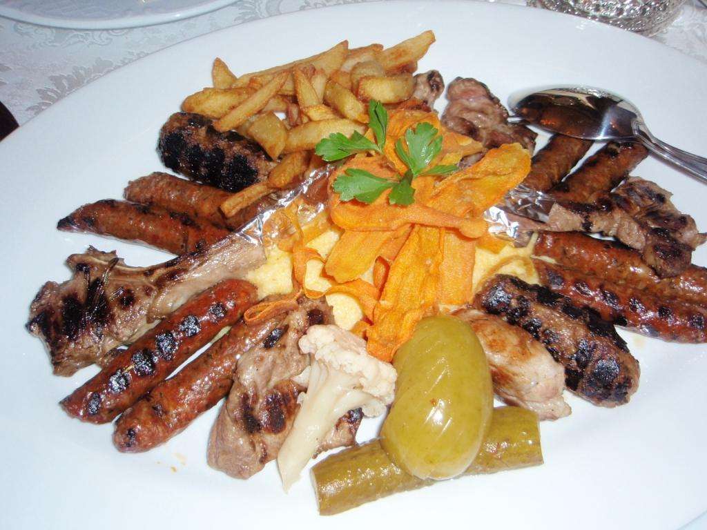 Meniu regal la restaurantul Elisabeta in Bucuresti