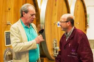 Presedintele Giancorrado Ulrich si Oenologul Fiorenzo Rista