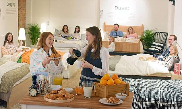 IKEA Breakfast in Bed Café