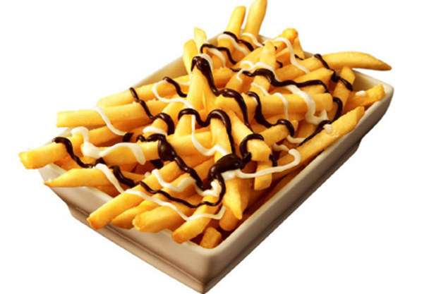 Cartofi prajiti cu ciocolata // sursa foto: McDonald's