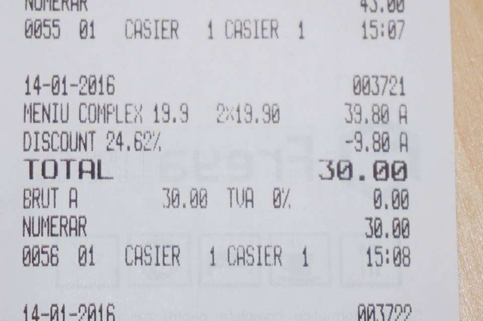 Meniuri in asteptare la Supapa // sursa foto: Facebook