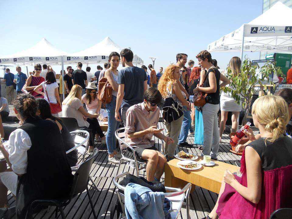 Terasa MNAC // sursa foto: Facebook