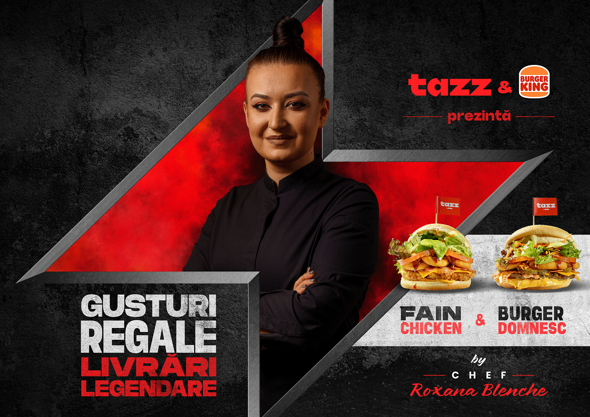 Burgerii reinterpretați de Roxana Blenche au „spart” în vânzări pe Tazz