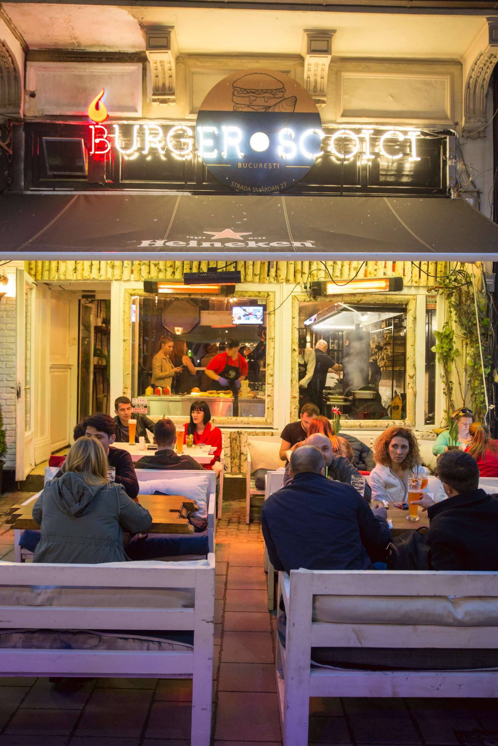 Burger si scoici – un nou concept de restaurant