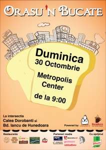 Orasu’n Bucate – Festival de mancare buna la Metropolis Center