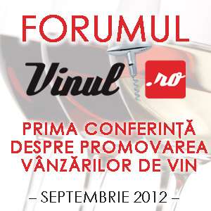 Primul Forum Vinul.ro in septembrie in Bucuresti