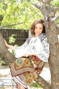 Vedeta adepta raw-vegan la V for Verde