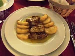 Foie gras in Militari