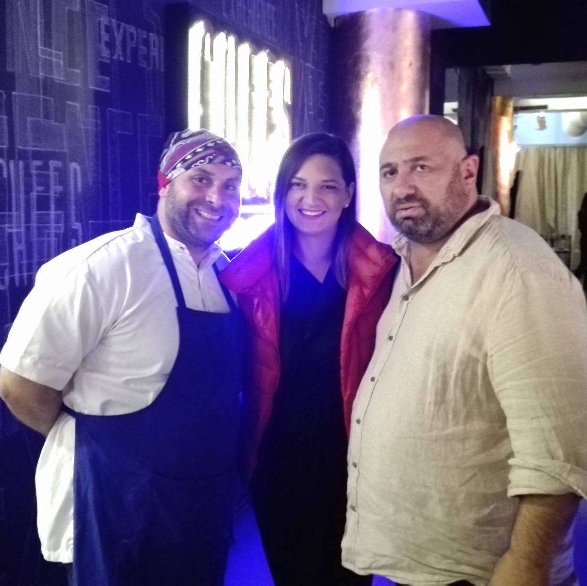 O seara delicioasa cu fish & wine si, un bonus dulce, candy bar din partea casei