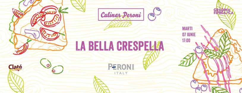 La Bella Crespella – la clatite inainte in Gradina Floreasca