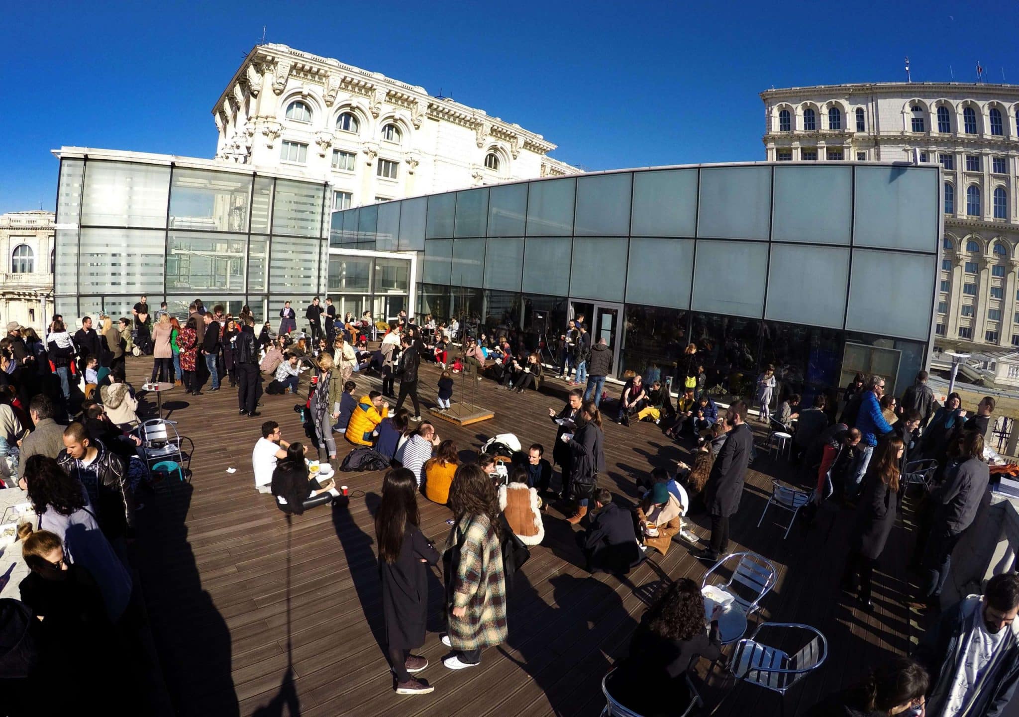 Terasa MNAC s-ar putea redeschide publicului intr-o forma reinventata