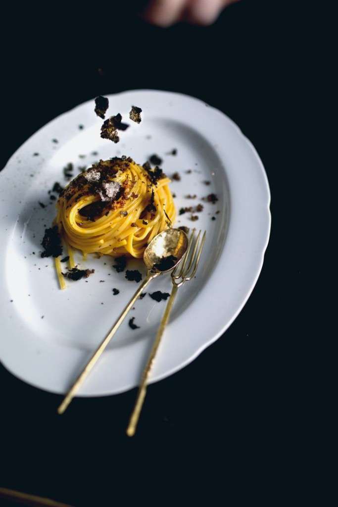 O lectie si-o degustare cu paste de casa si trufe