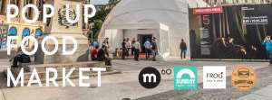 Pop up food market la World Press Photo Bucuresti
