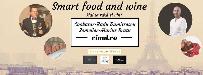 Smart food and wine: cina in stil frantuzesc cu rata si vin