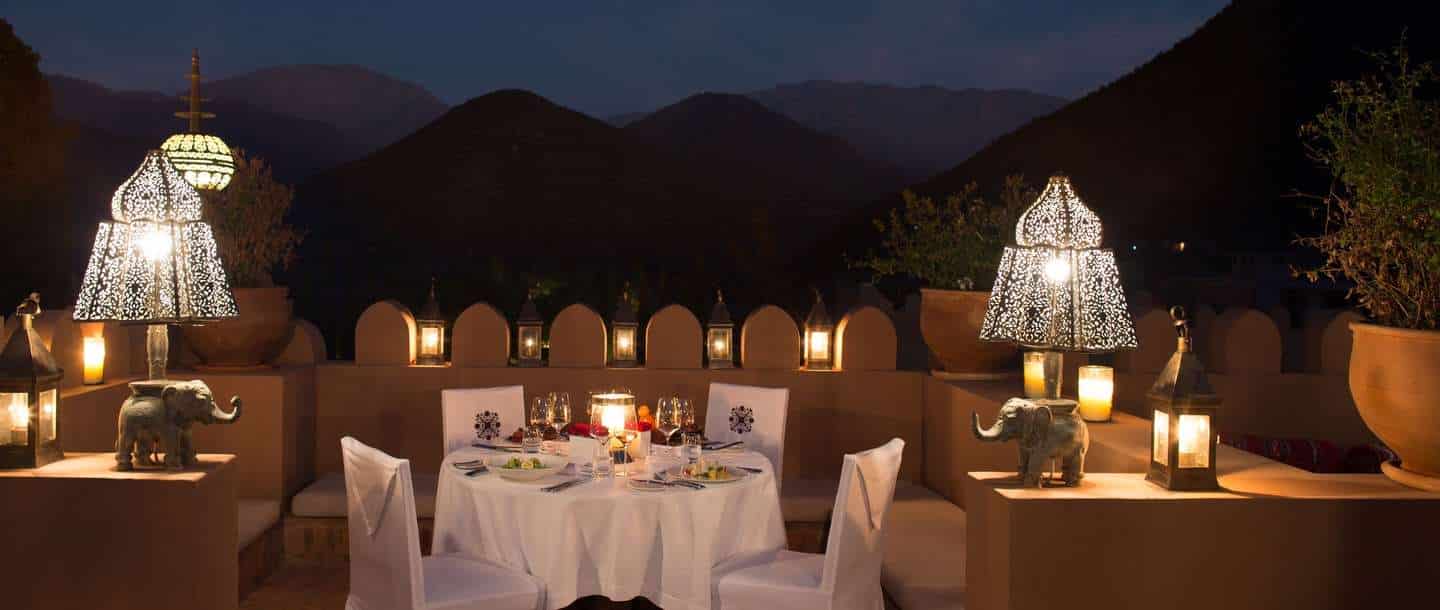 romantic restaurant tamadot