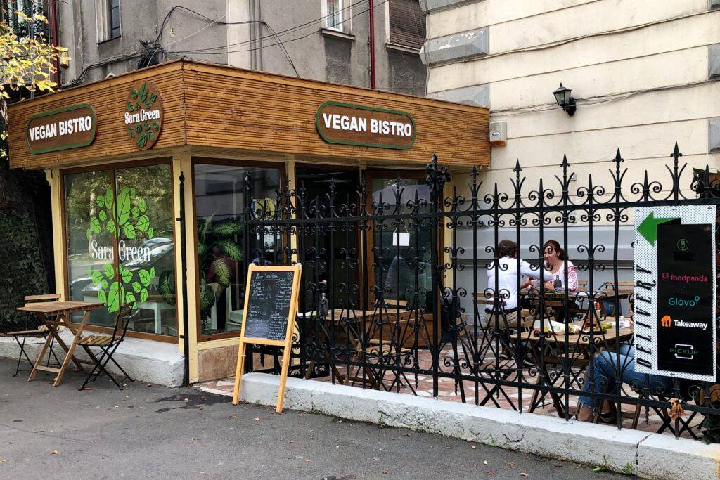 Sara Green Victoriei. Restaurante vegane București
