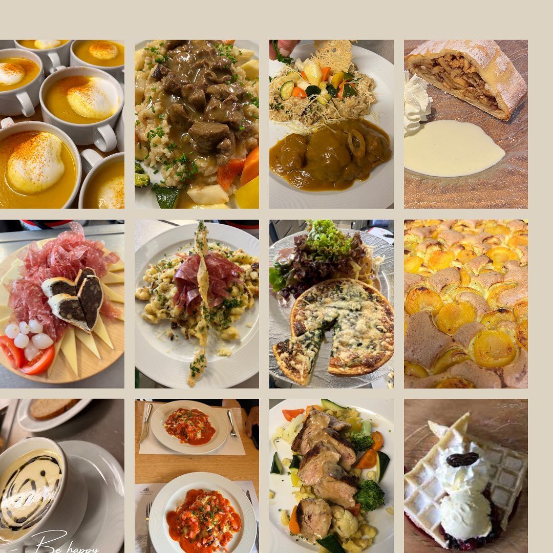 meniul restaurantului la ganni ofera dishuri delicioase dupa o repriza de sanius pe partiile din jur