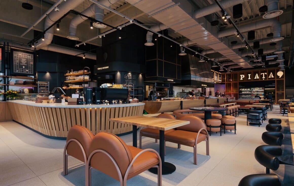 imagine de ansamblu din restaurant Piata 9, restaurante Oradea