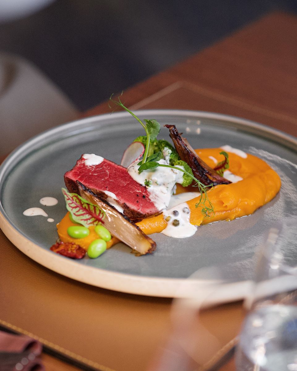 preparate fine dining din restaurantul Steak hub din oradea