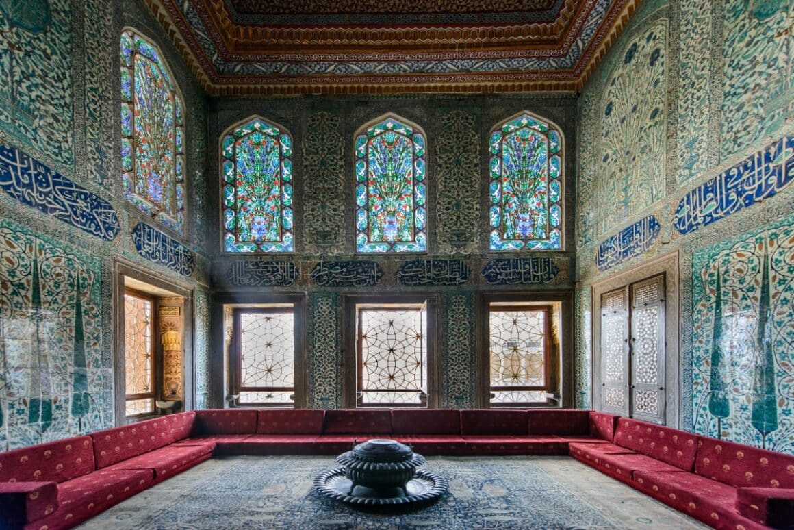 interior din Palatul Topkapi din Istanbul