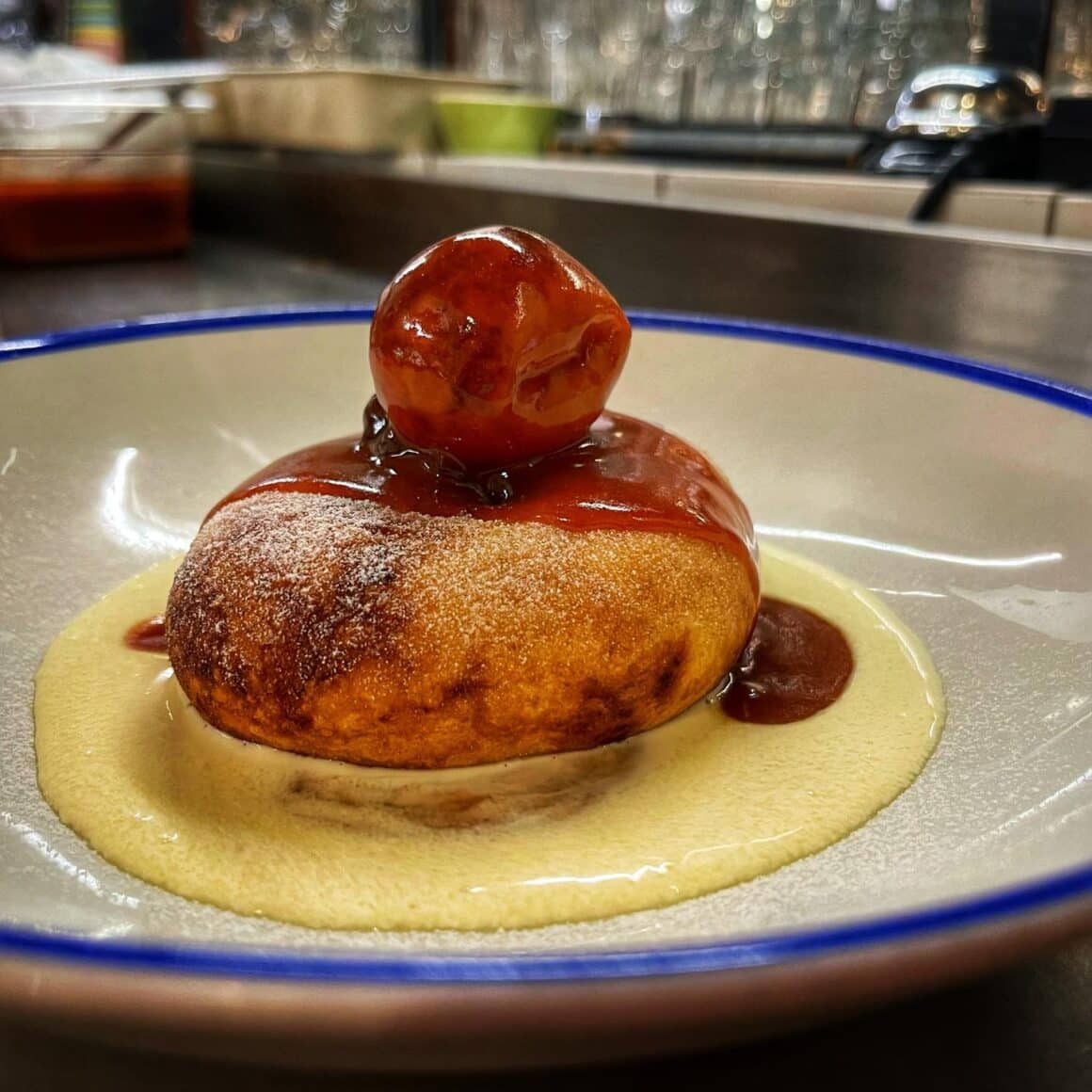 papanasi la Bistro de Larte Brasov