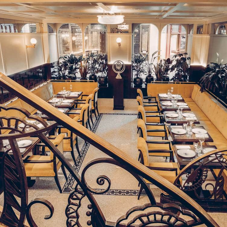 INTERIORUL RESTAURANTULUI DROUANT. Restaurante din Paris