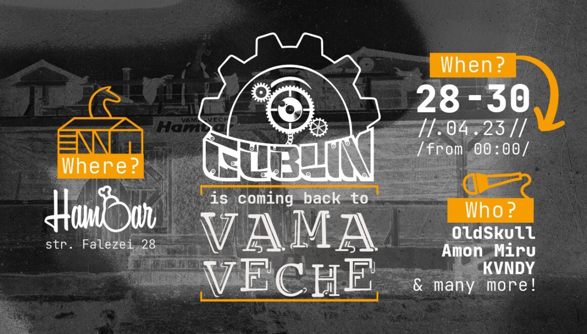 afisul petrecere Goblin de la HamBar in Vama Veche de 1 Mai la mare