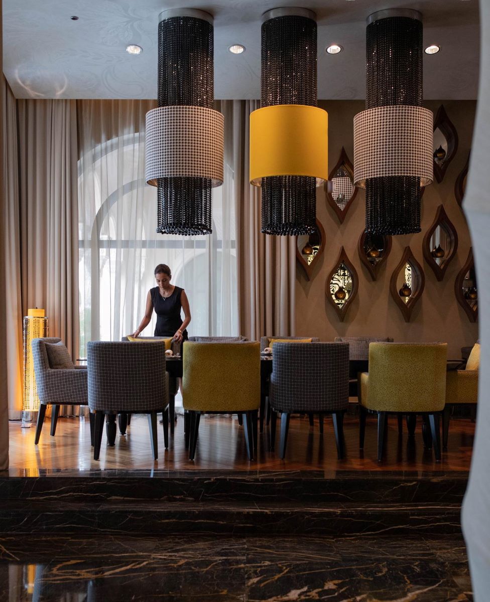 interiorul restaurantului STAY – Yannick Alléno din dubai. Top restaurante Dubai.