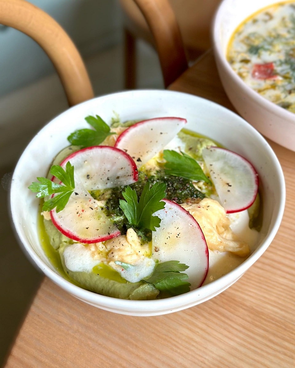 salata cu ridichi de la Papila