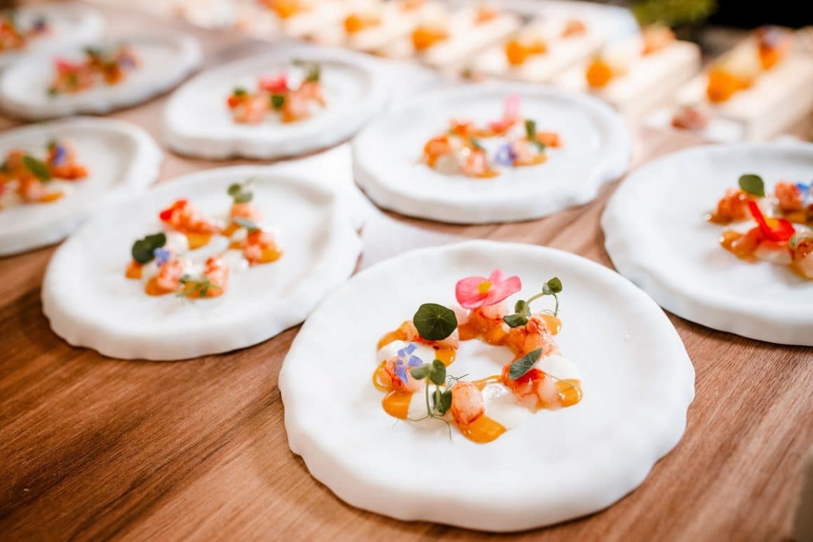 preparate de fine dining de la cină aniversară Sciccheria