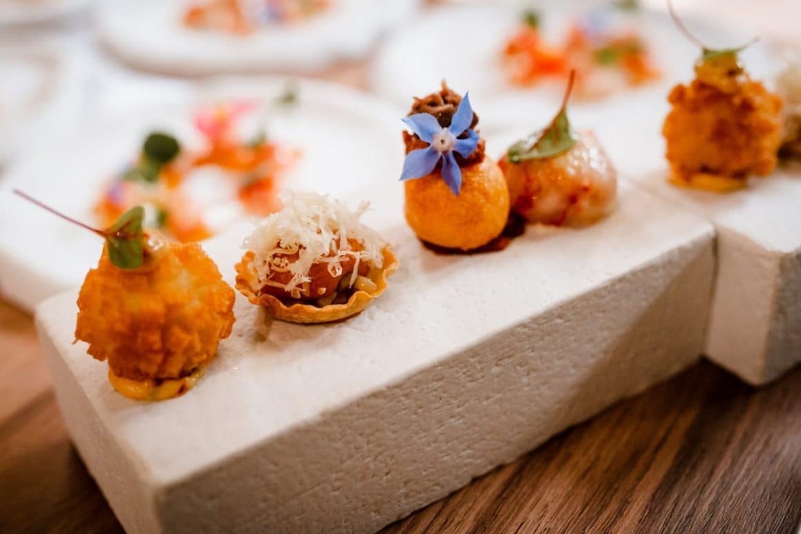 preparate de fine dining de la cină aniversară Sciccheria