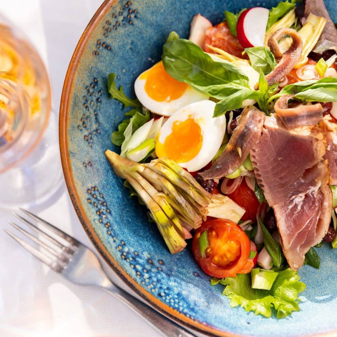 preparate de la restaurant Le Galet, Nisa