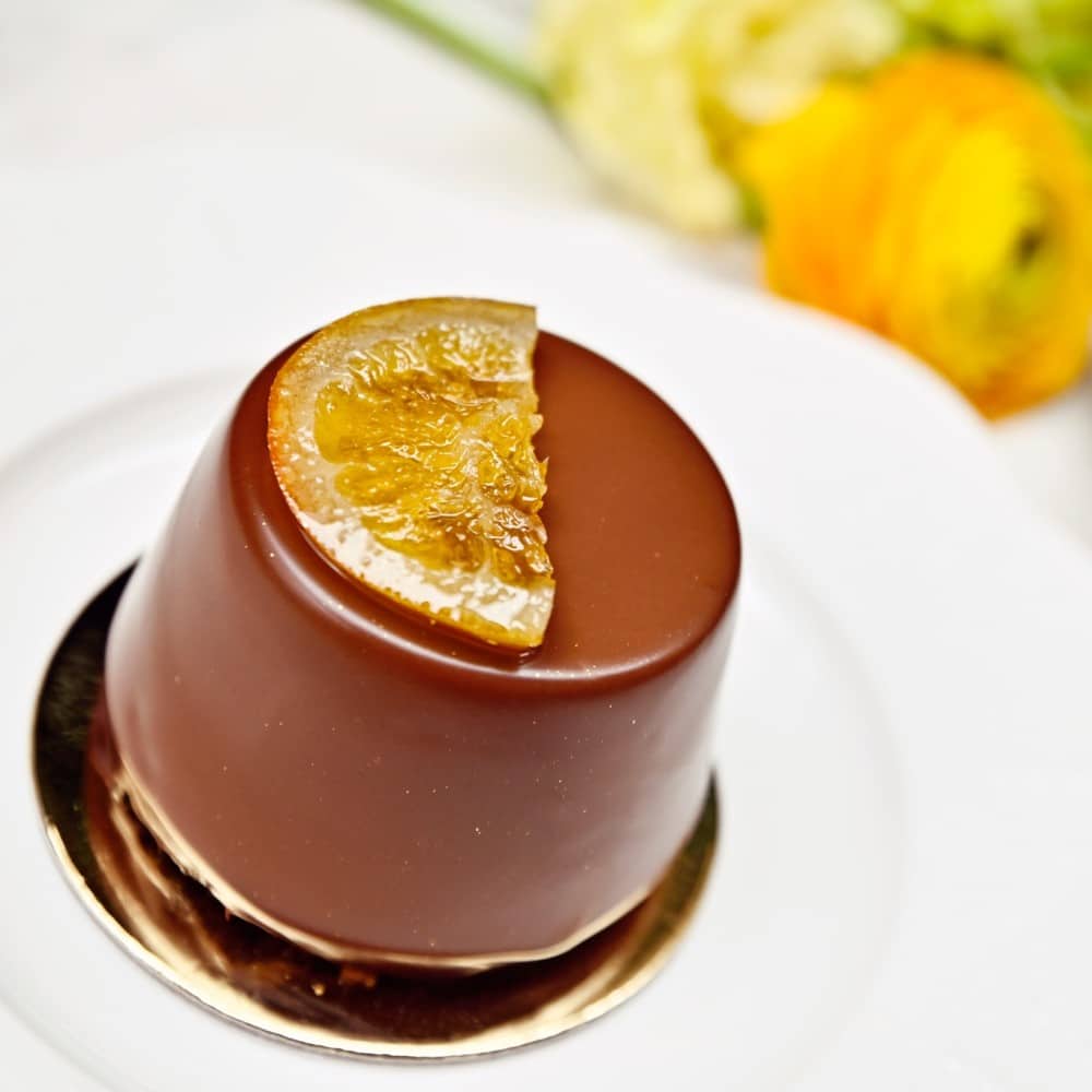 Prajitura George Enescu, cu ciocolata, de la Zexe Braserie