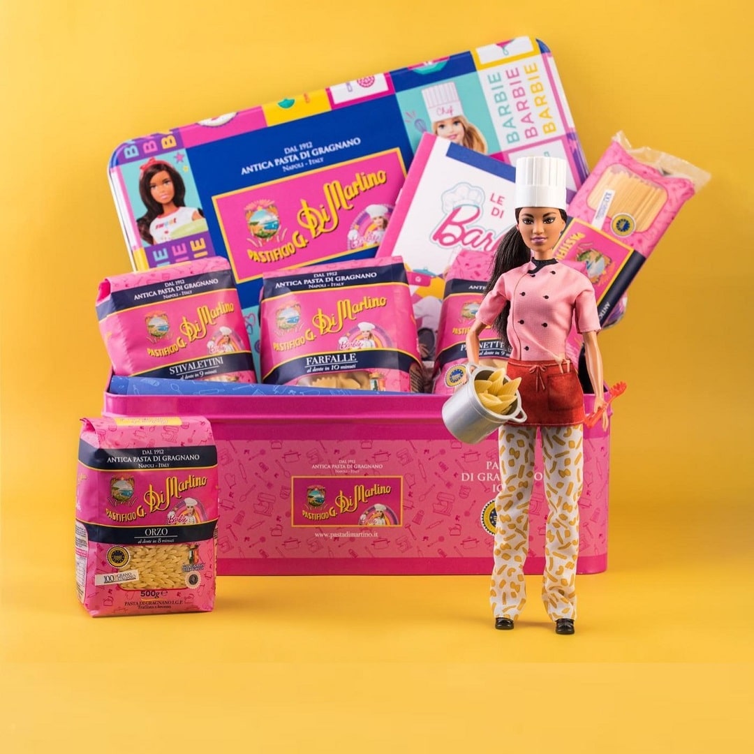 Colecție de paste de la Pasta Di Martino inspirate de filmul Barbie