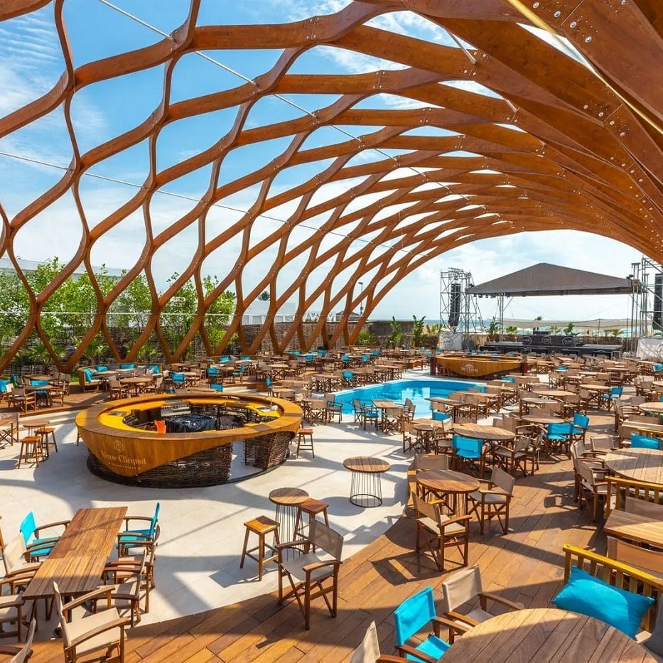 Imagine de ansamblu de la Nuba Beach Mamaia