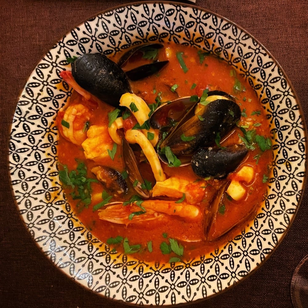 zuppa pesce Osteria ZUcca 