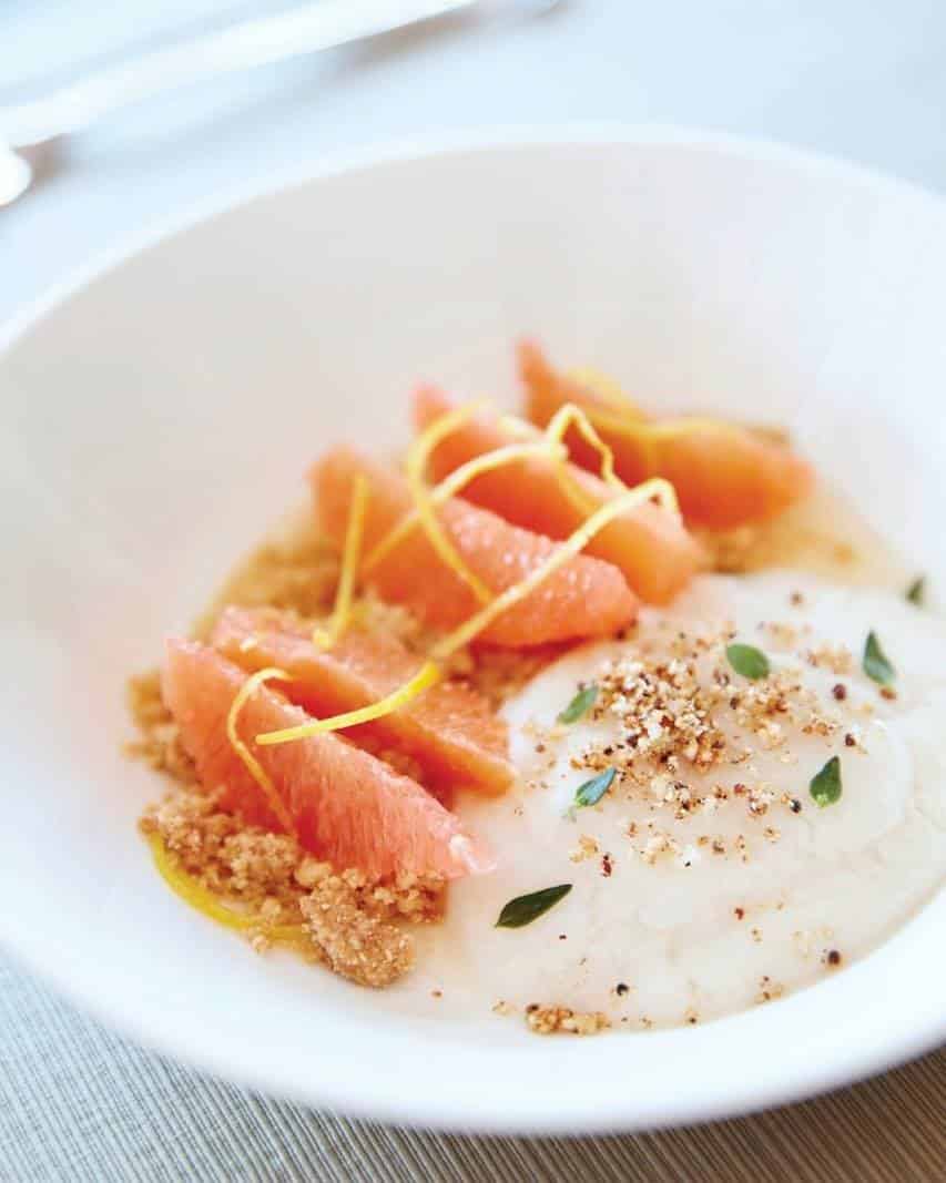 Preparat de fine dining din Andean Explorer