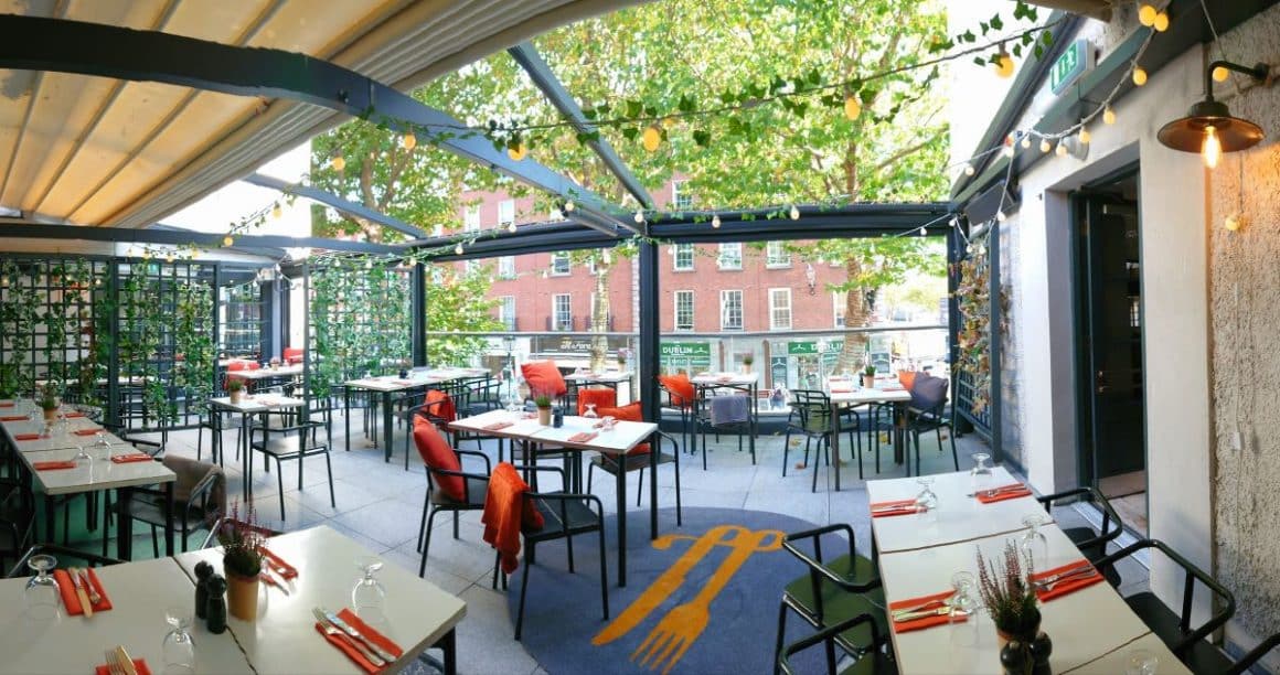 restaurantul The Woollen Mills  din Dublin, una din destinații europene perfecte de vizitat toamna