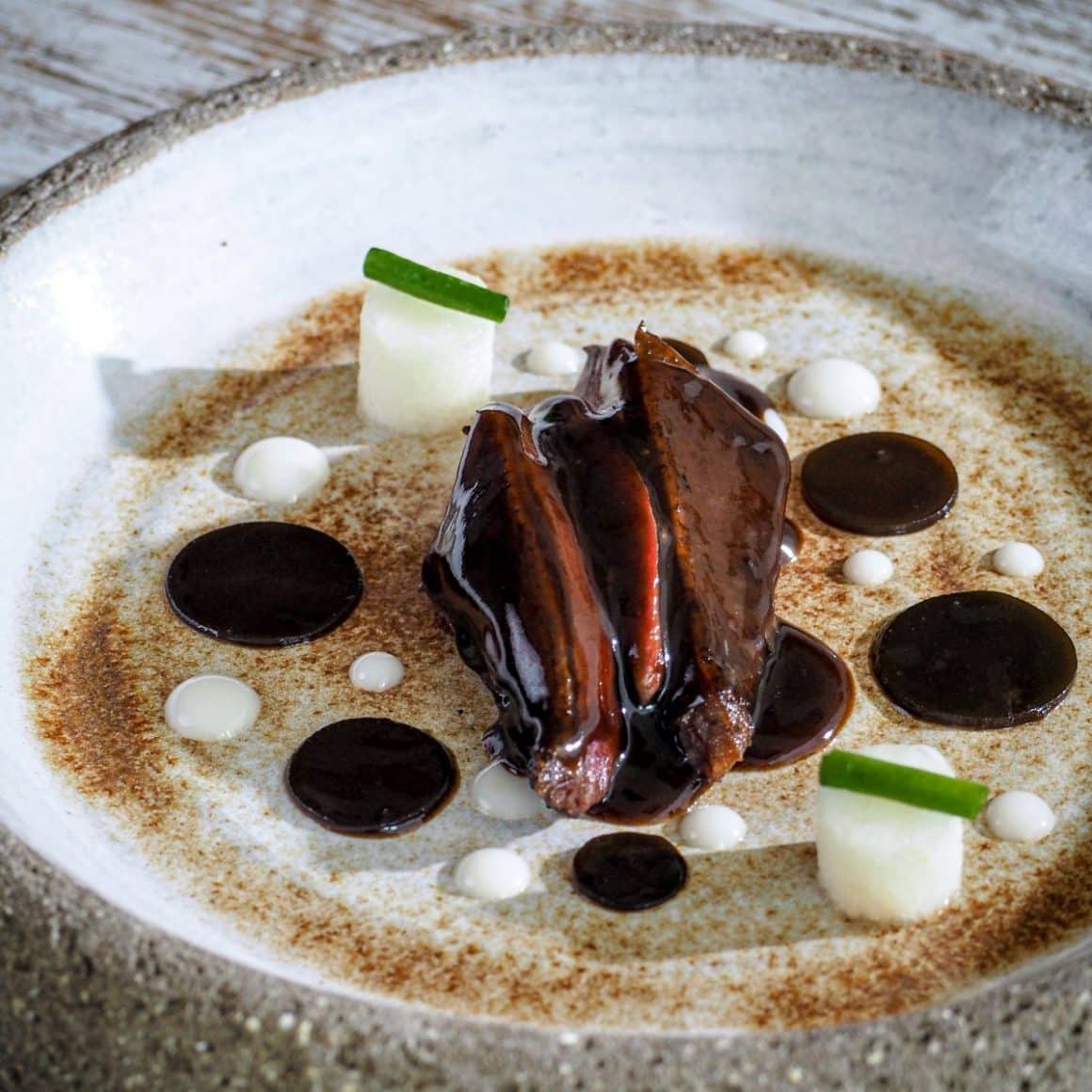 preparat de la restaurantul Disfrutar din Barcelona