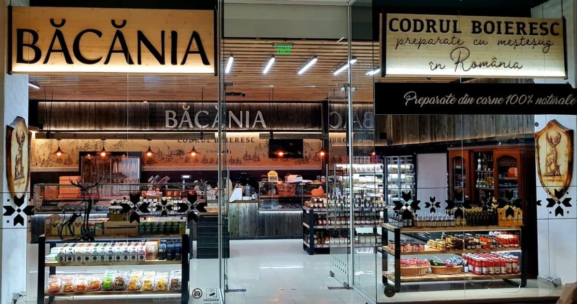 intrarea in magazinul bacania codrul boieresc din bucuresti