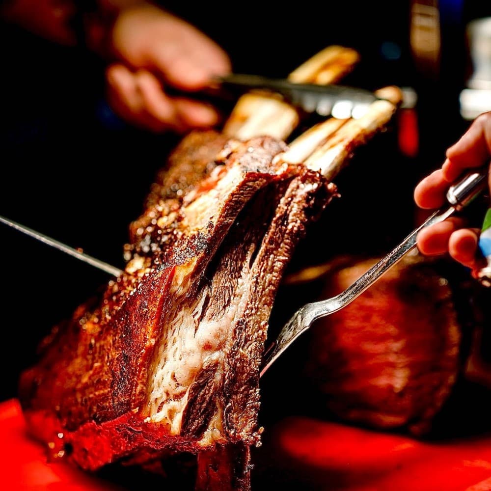 steak de vită la Red Angus Steakhouse București