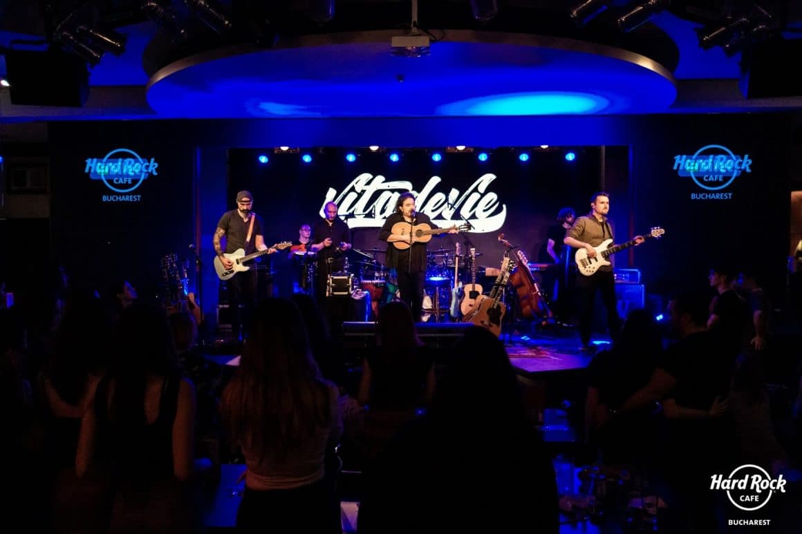 concert live Vita de Vie la Hard Rock Cafe - restaurante cu muzica live