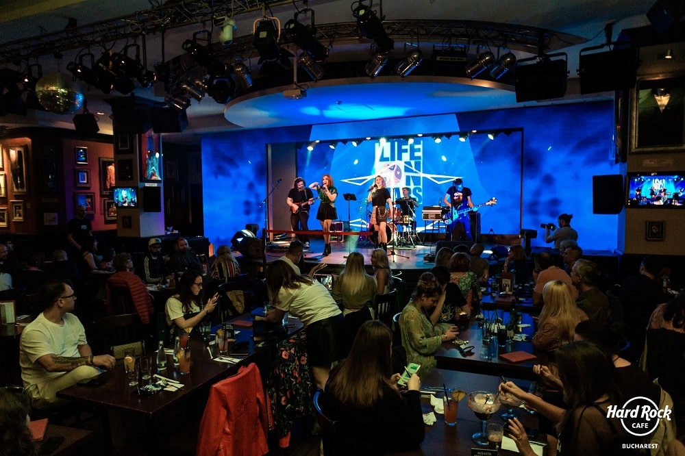 concert live la Hard Rock Cafe