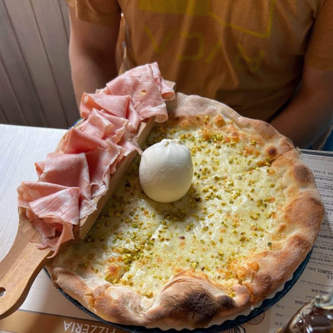 pizza de la Ristorante Il Porticciolo (Manarola)