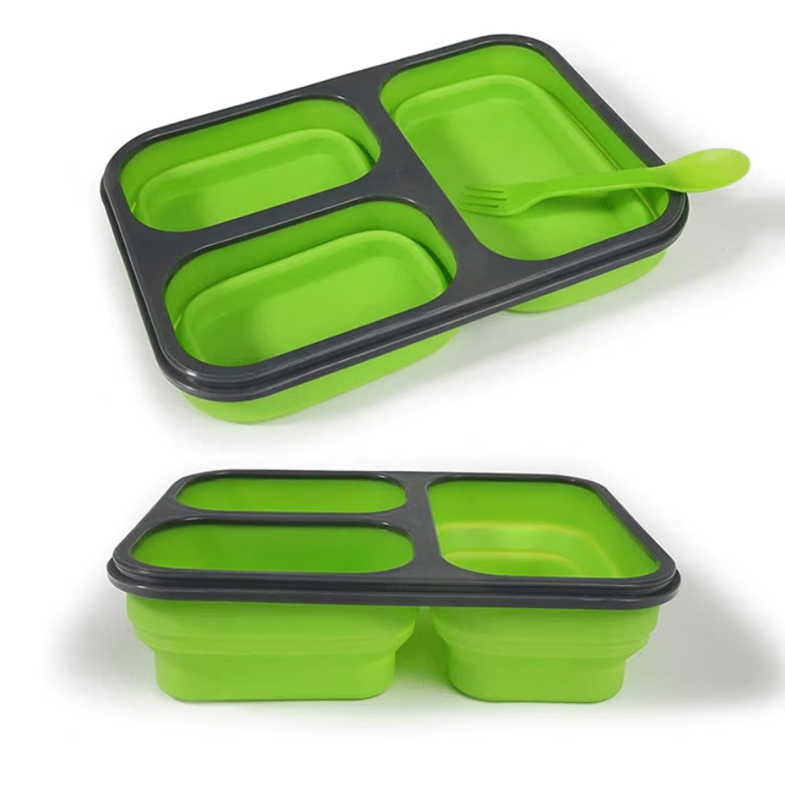 caserolă pliabilă din silicon