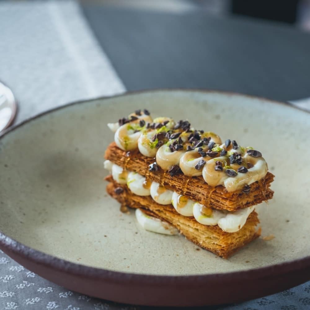 preparat de fine dining de la restaurant L’Atelier,