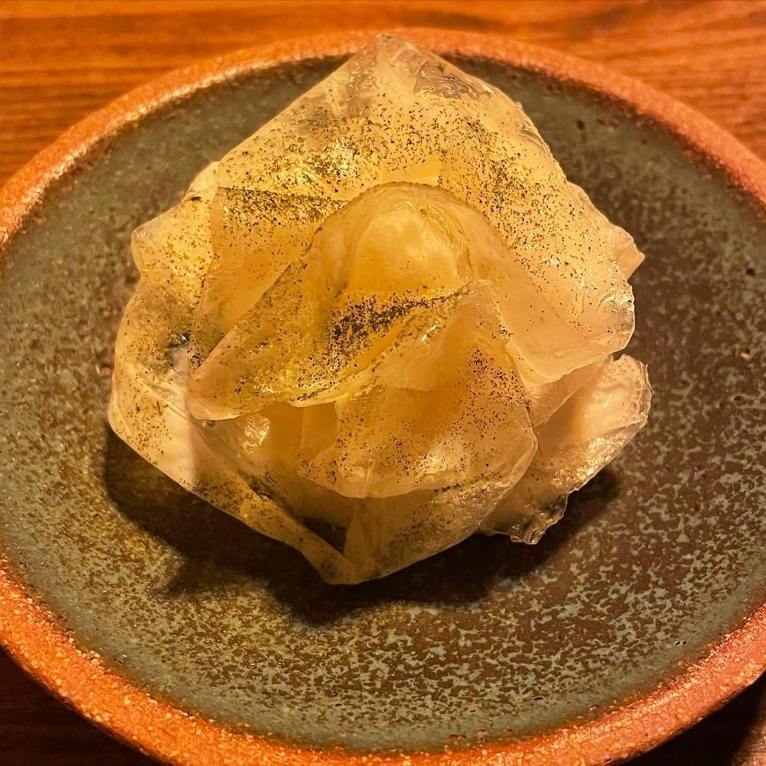 desert de fine dining de la NOUA, unul din restaurantele cu noua bucătărie românească fină