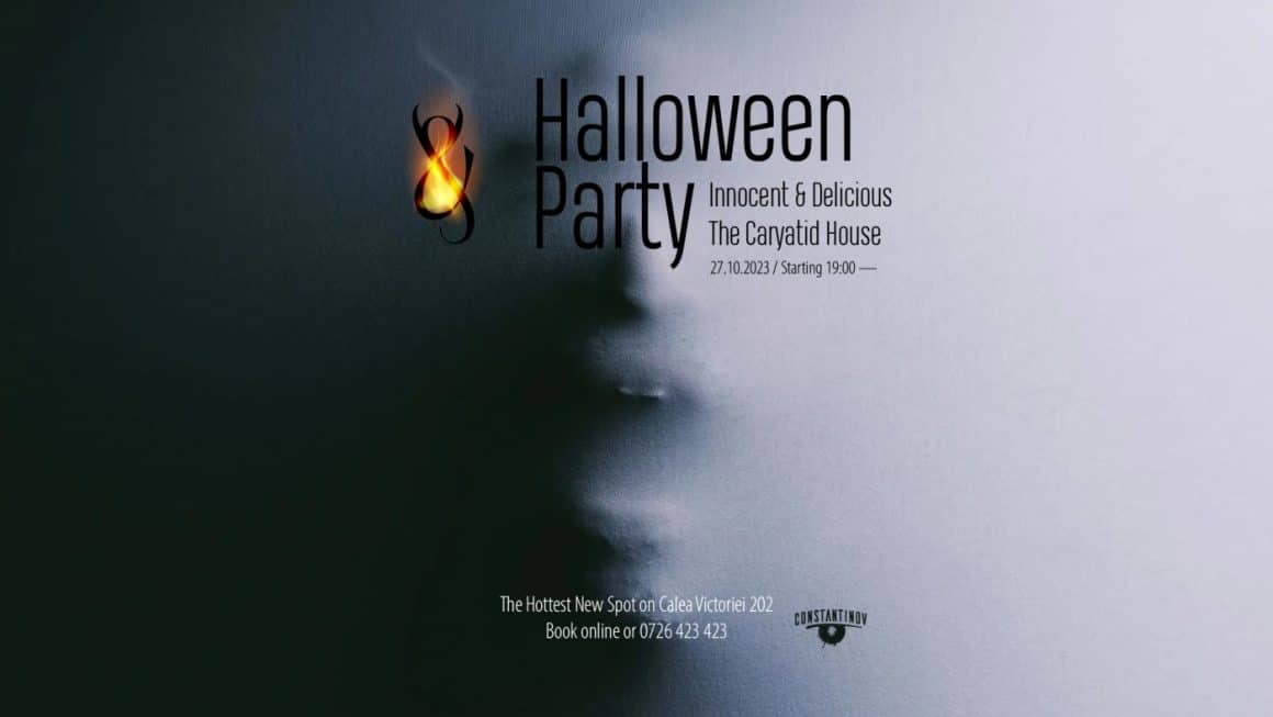 afis petrecere de halloween la IaD - Innocent and Delcious Bucuresti